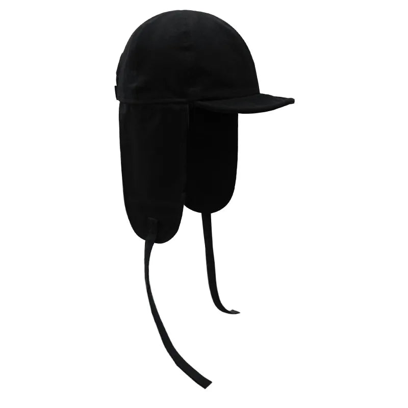 INS Women Men Cotton Auturm Winter Warm Trapper Bomber Hats 2022 Snow Caps Earflap Bonnet Russian Ushanka