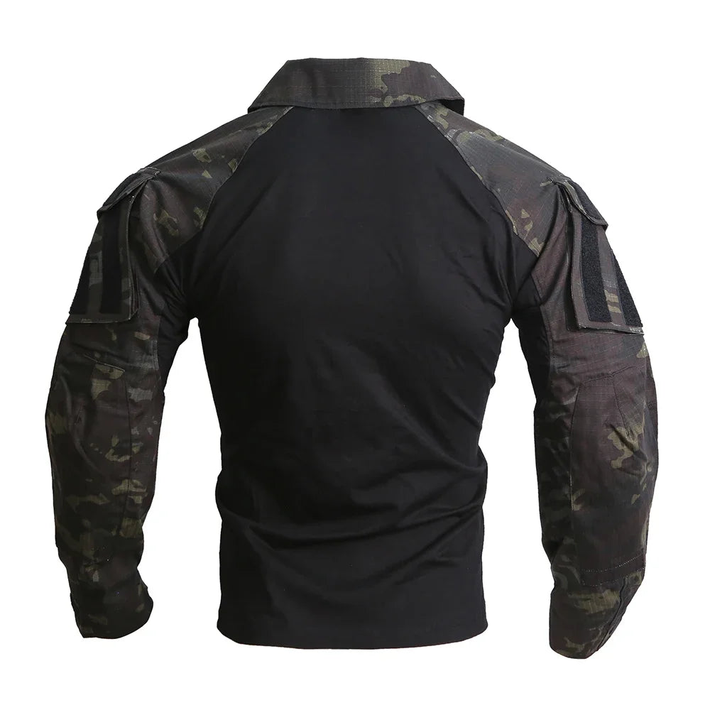 Emersongear G3 Combat Uniform Sets 2017 Mens Tactical Suits Outdoor Hunting Training Shirt Pants Tops Duty Cargo Trousers MCBK