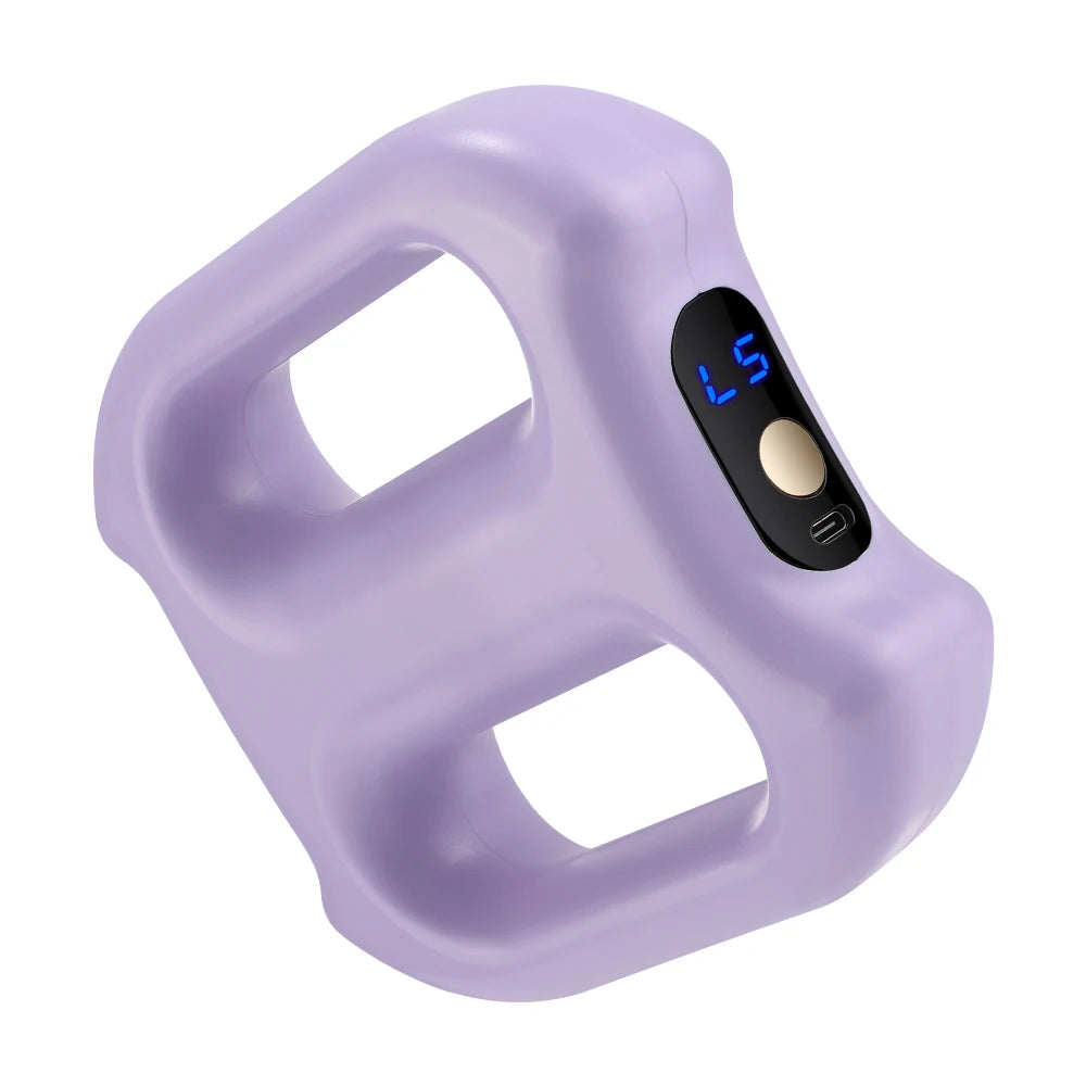 Electric Full-Body Fascia Massager with Belt Dual-Ring Ergonomic Portable Vibration Fat Loss Deep Tissue Body Muscle Relaxation
