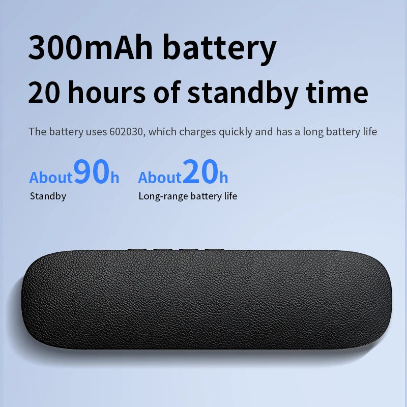 Bluetooth 5.4 Under Pillow Speaker Bone Conduction Speaker Noise Reduction Stereo Music Player With TF Card Slot Timed Shutdown