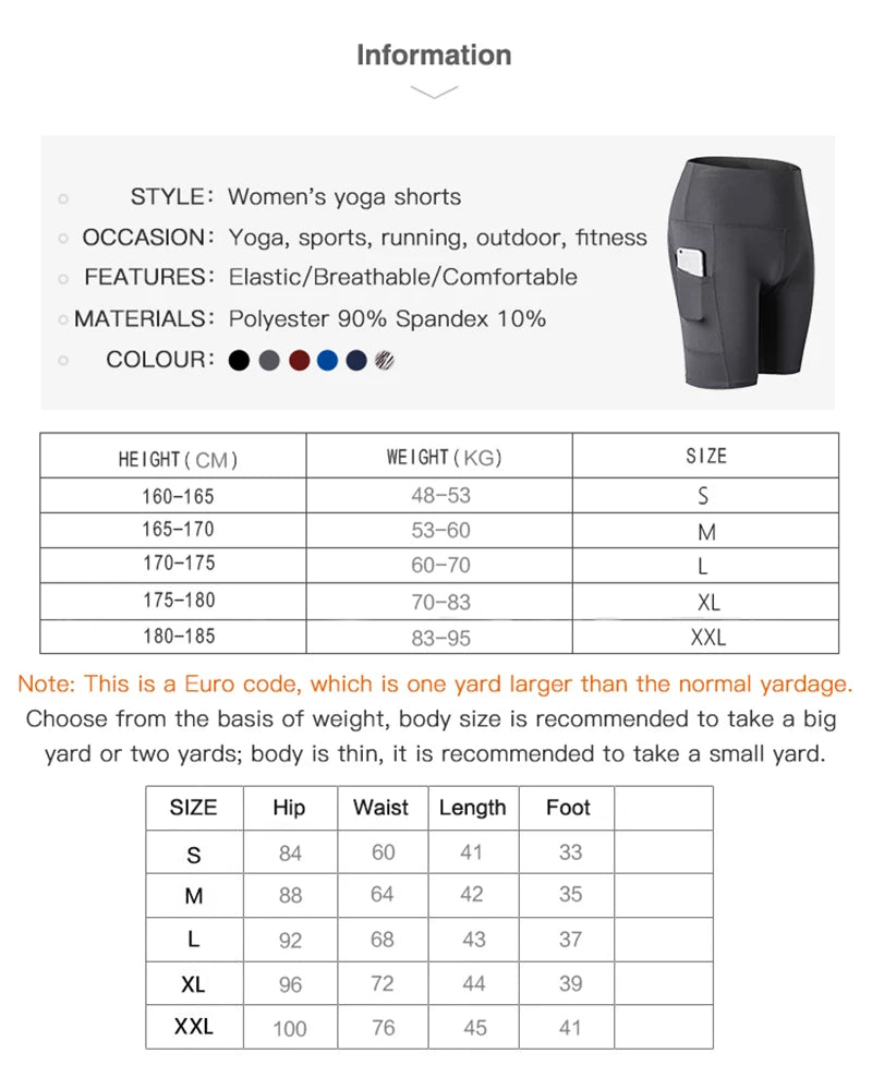 Women Yoga Shorts High Waist Workout Gym Shorts Fitness Yoga Lift Butt Fitness yoga leggings Running Cycling Short Pants