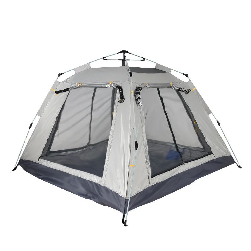 Instant Pop Up Waterproof Camping Tent Outdoor Easy Set Up Automatic Beach Tent for 3-5 People