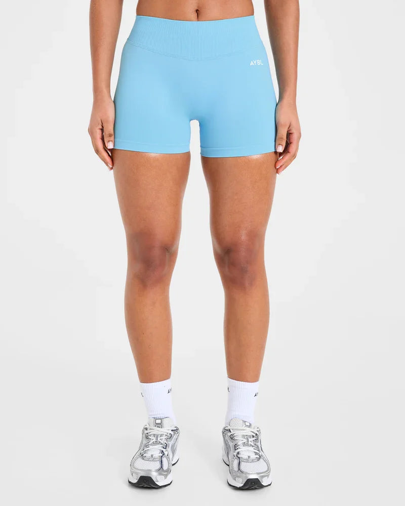 Fashion Shorts Low Waist Seamless Yoga Shorts Scrunch Bum Gym Shorts Women Workout Biker Stretch Fitness Shorts