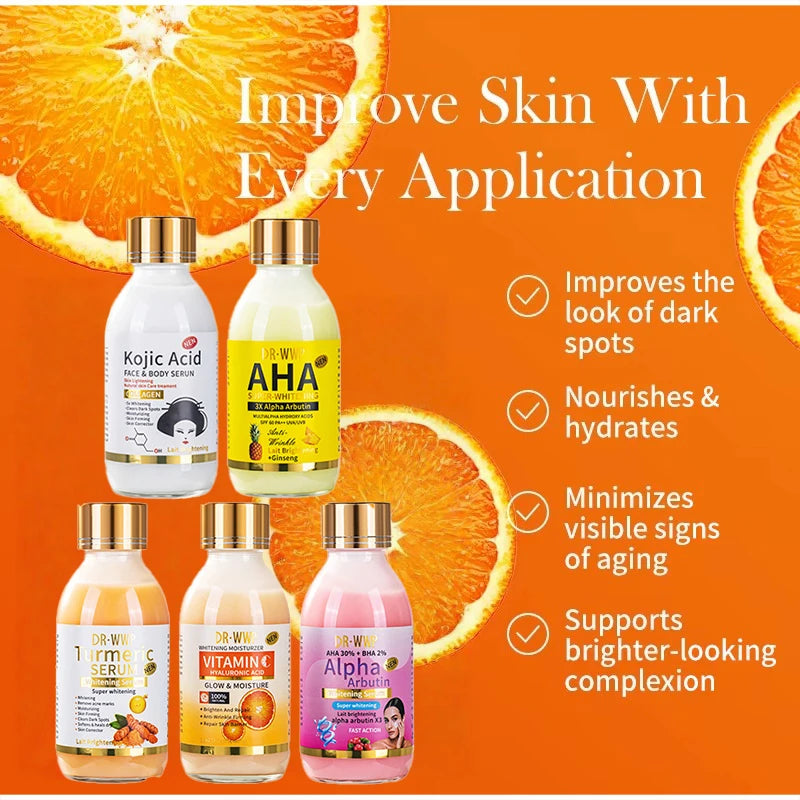 Vitamin C Facial Serum Deeply Moisturizes, Lightens, And Hydrates Turmeric Facial Care Serum Soothing And Revitalizing Essence