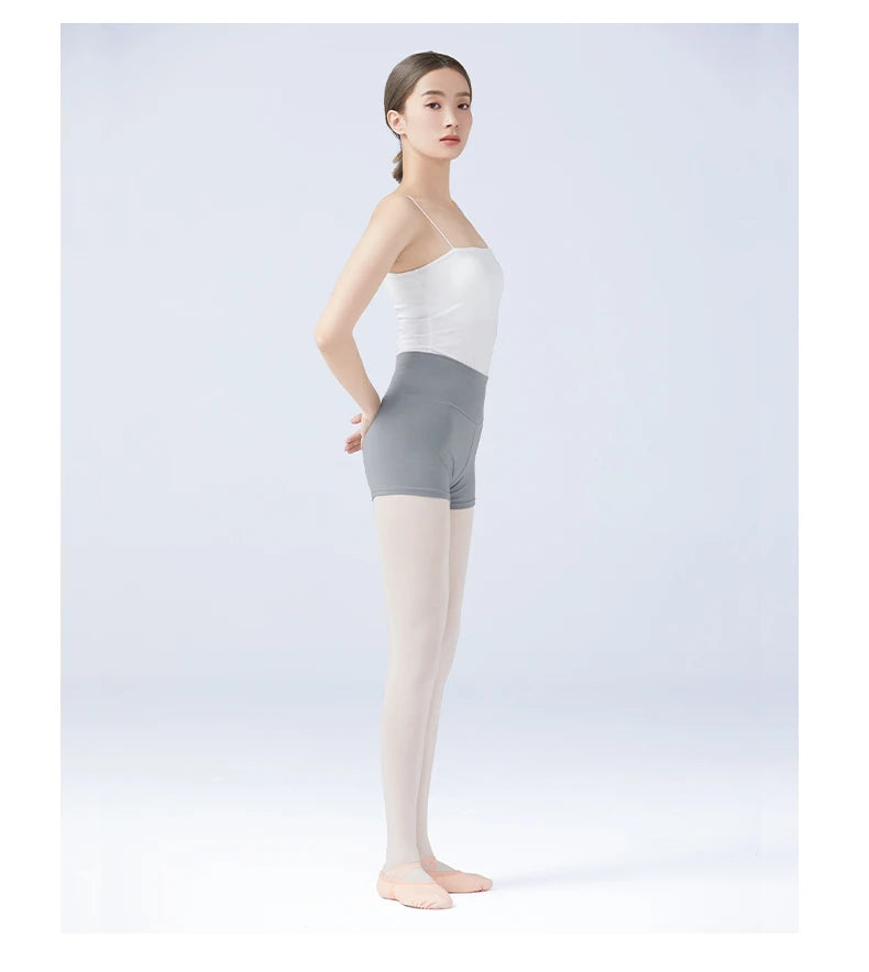 Women Ballet Dance Shorts Girls Black Full Cotton Professional Lady Leggings Boxer Pants for Dancing