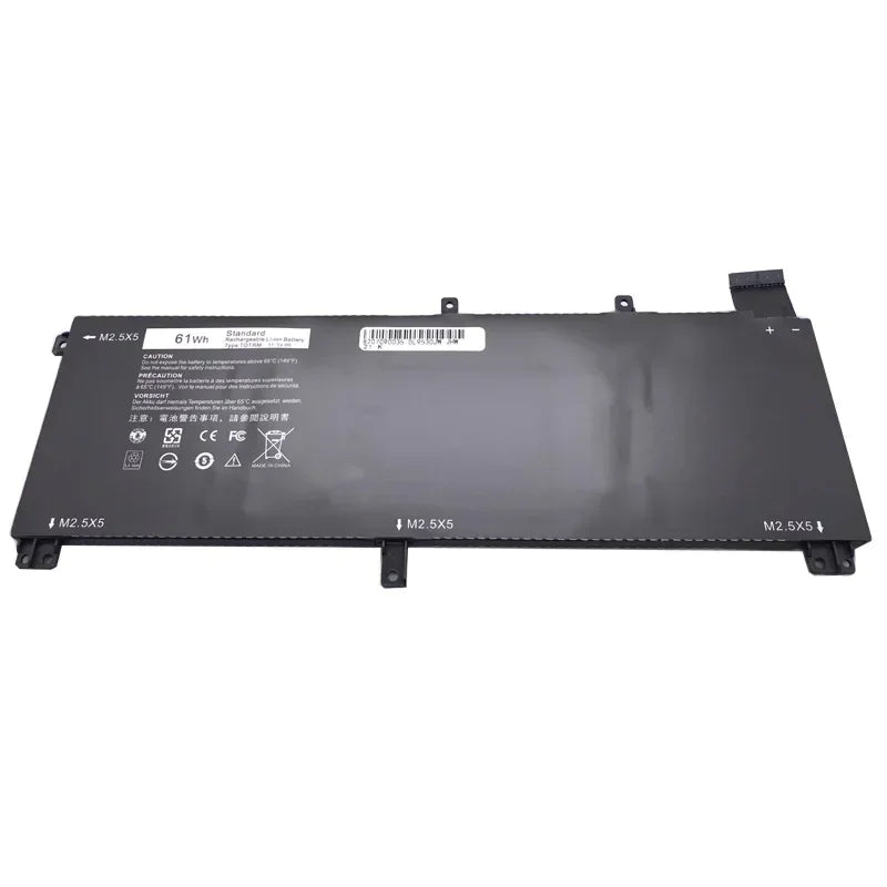 LMDTK New TOTRM  T0TRM Laptop Battery For Dell XPS 15 9530 Precision M3800 With 2.5" SSD 11.1V 61WH