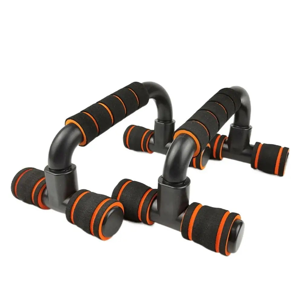 1 Pair of Gym Handles Non-slip Push-up Stand Strong Stable Pushup Bars Durable H-shaped Calisthenics Parallel Bars Fitness