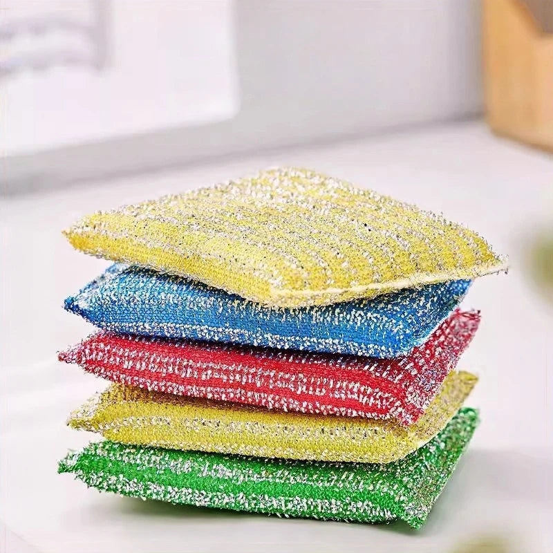 Kitchen Cleaning Sponge Multi-Functional Sponge Brush Set Scratch-free Cleaning Sponge Wipe   for Efficient Home Cleaning Tools