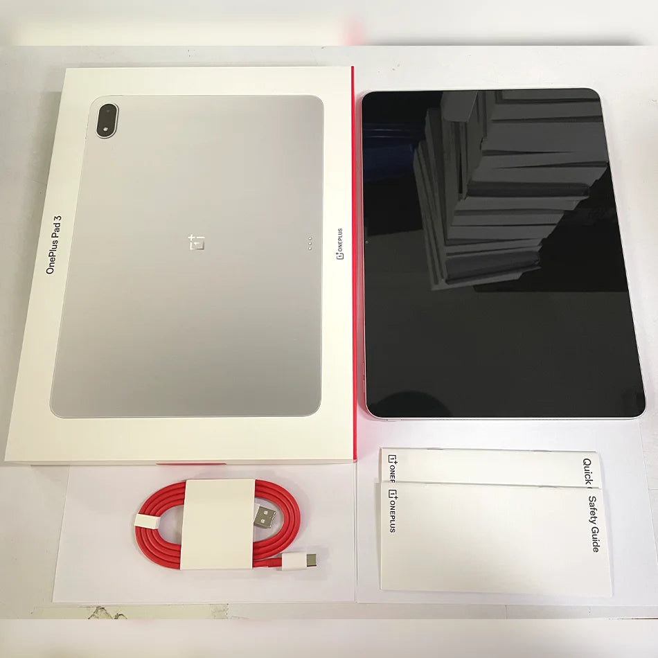 Global Version OnePlus Pad 3 Tablet 256GB 512GB ROM Qualcomm Snapdragon 8 Elite 13.2" 3.4K 144Hz Screen 13MP Camera 12140mAh
