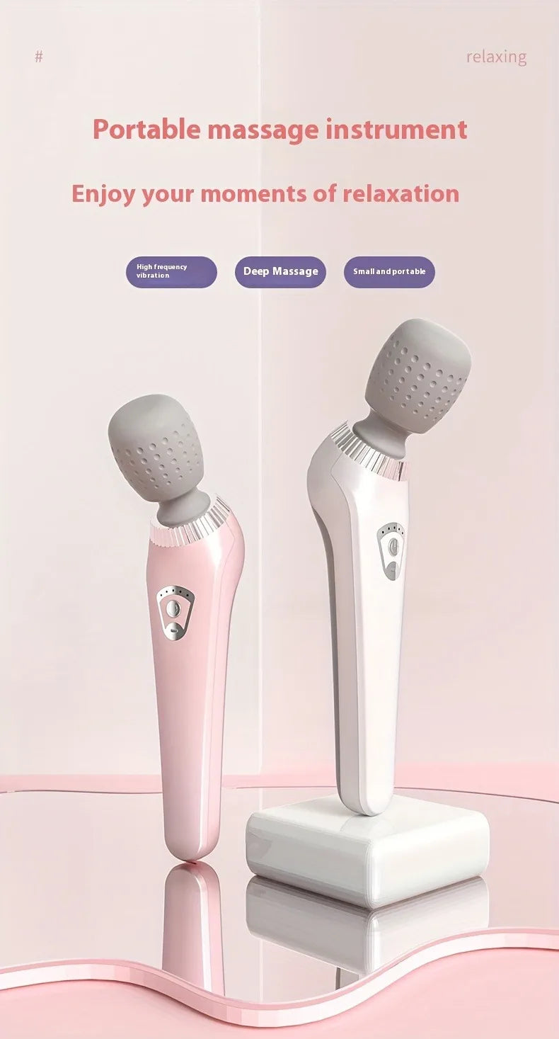 New Portable handheld massager USB rechargeable multifunctional full body massage gun relax neck back legs and waist masajeador
