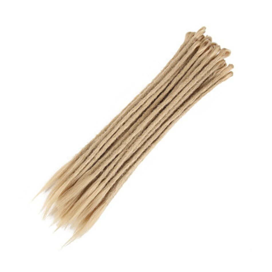 Synthetic Handmade Dreadlocks Crochet Braids Hair Extensions For Black Women Colored Dreadlocks Hair  Faux Locs braiding Hair