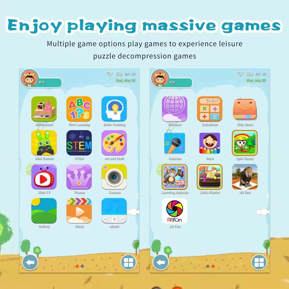7 Inch Kids Tablet Education Tablet for Children with high quality