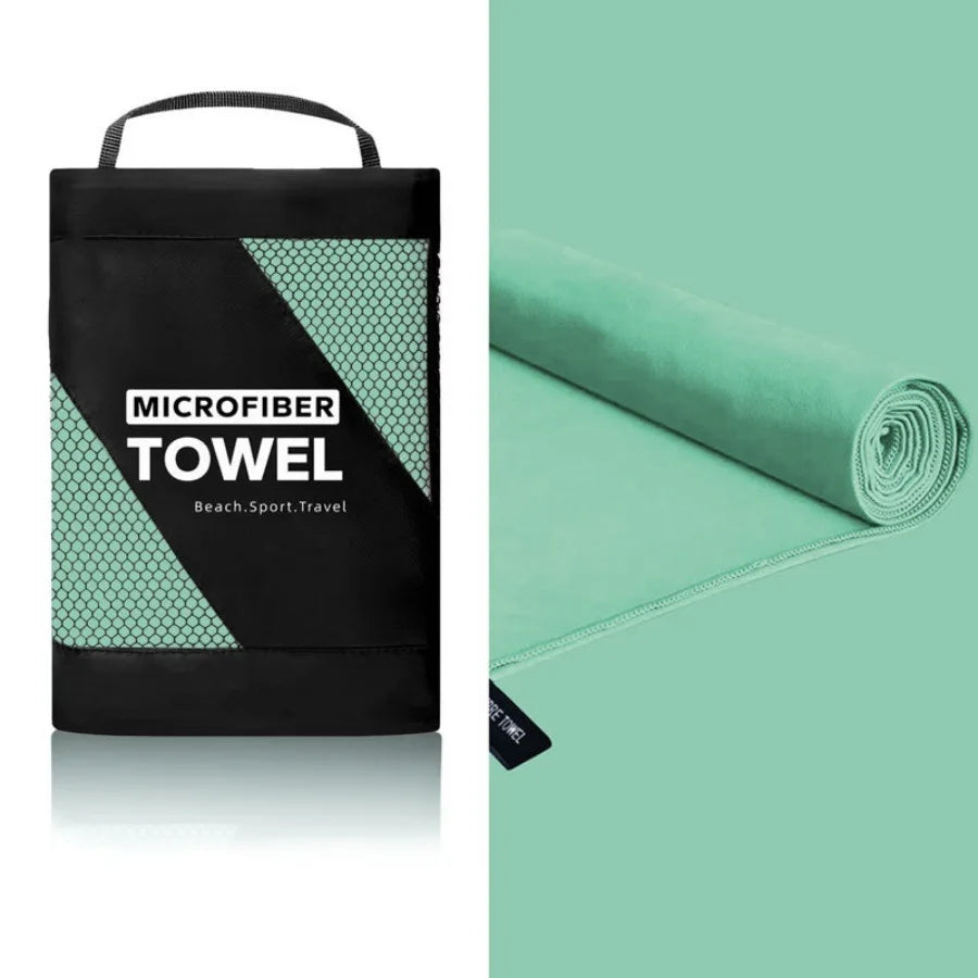 Microfiber Beach Towel Quick Dry Soft Absorbent Sand-Free Lightweight Travel Towel for Swimming Pool Spa Home