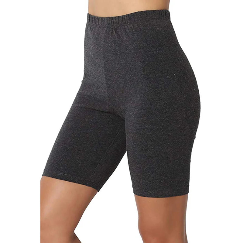 Outdoor Exercise Biker Shorts Women Summer Cycling Shorts Stretch Basic Short Hot Sports Shorts Soft Wear Shorts Women Bottoms