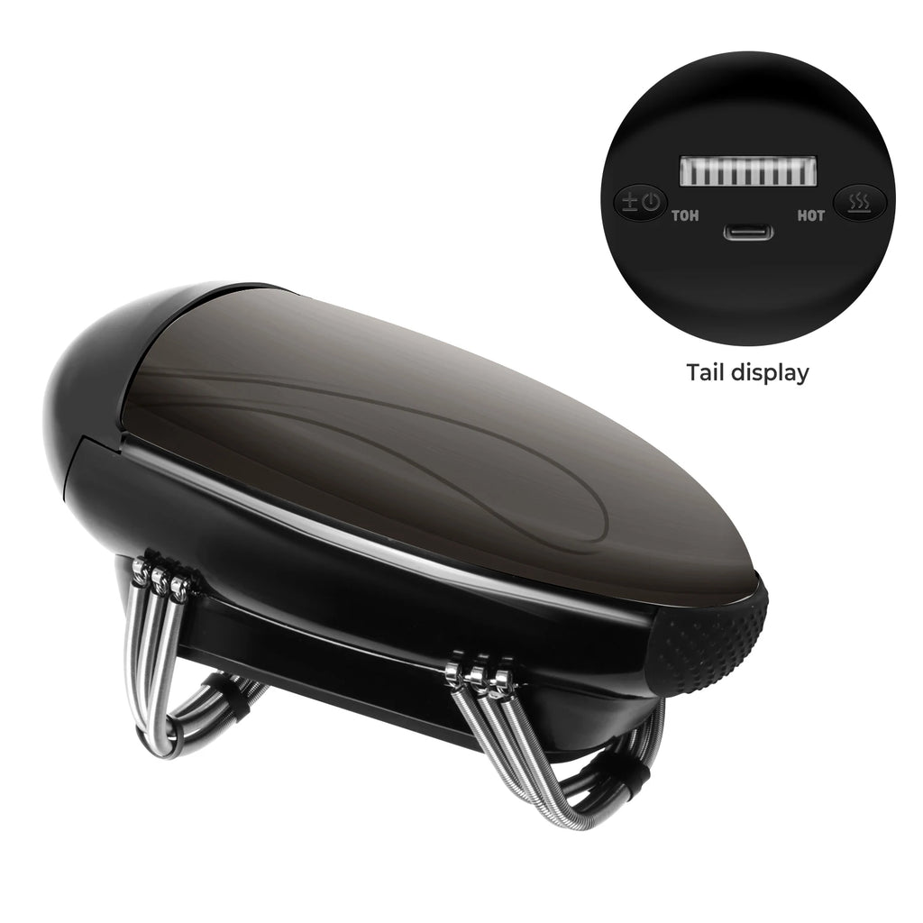 Barber Massager Professional Vibration Massager Barbershop Cordless Handheld Heat Massager USB Body Neck Back Head Face Massager