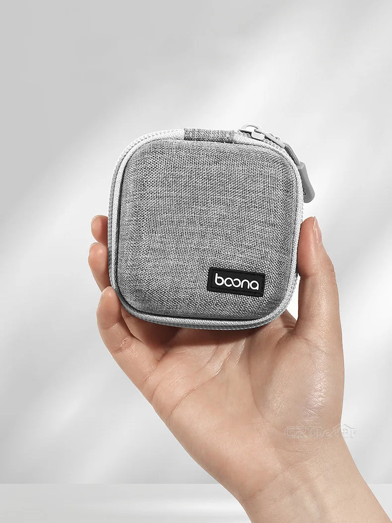 Shockproof Electronics Organizer Case for Power Adapter Cable Storage Bag Bluetooth Earphone Case Travel Small Tech Gadget Pouch