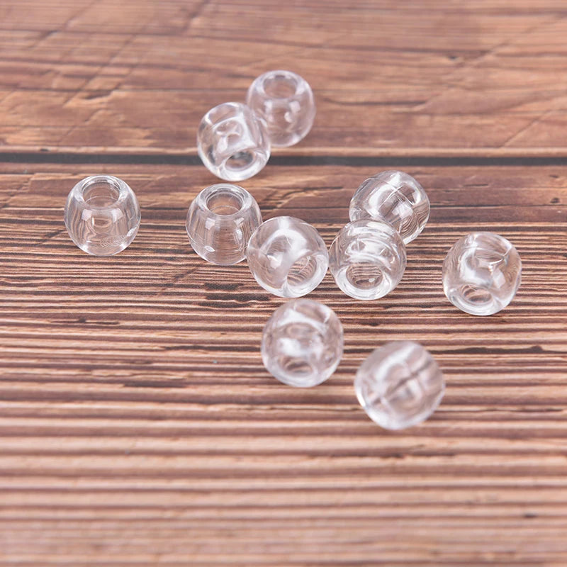 100pcs/lot Dreadlocks Hair Ring Hair Braid Beads Lucency Colourful Hair Braid Dread Dreadlock Beads Cuffs Clips Approx 6mm Hole