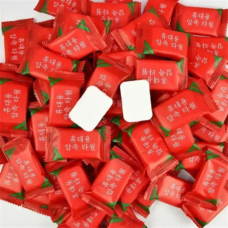 Microfiber Towel Disposable Bathroom Accessories For Home Mini Wipes Beach Suitable for Home Tissue/wipes Facial Compress Hotel