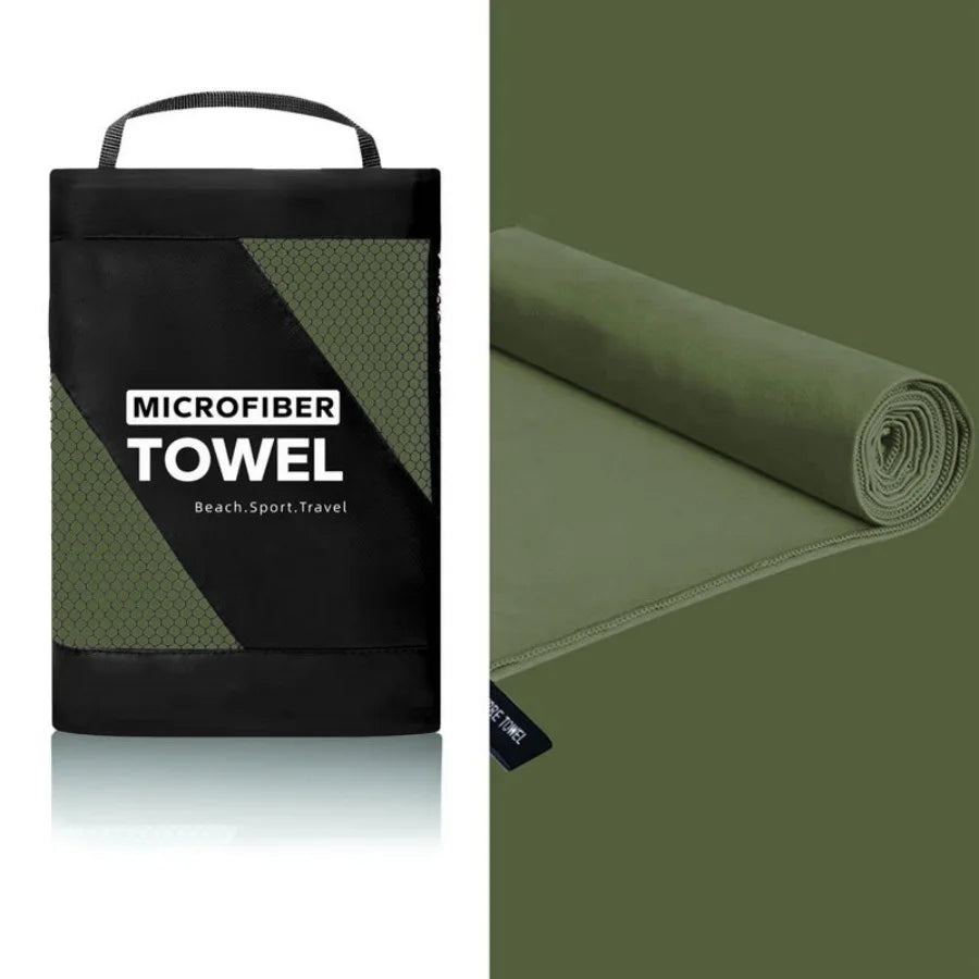 Microfiber Beach Towel Quick Dry Soft Absorbent Sand-Free Lightweight Travel Towel for Swimming Pool Spa Home