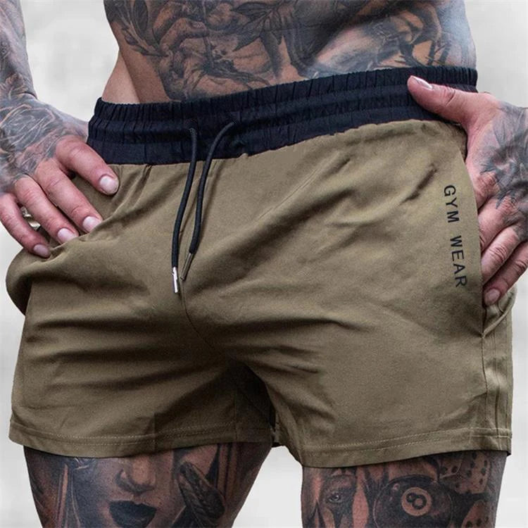Men Hot Shorts Light Weight Thin Short Pants Running Squat Fitness Shorts Men GYM Wear Quick-drying Drawstring Shorts