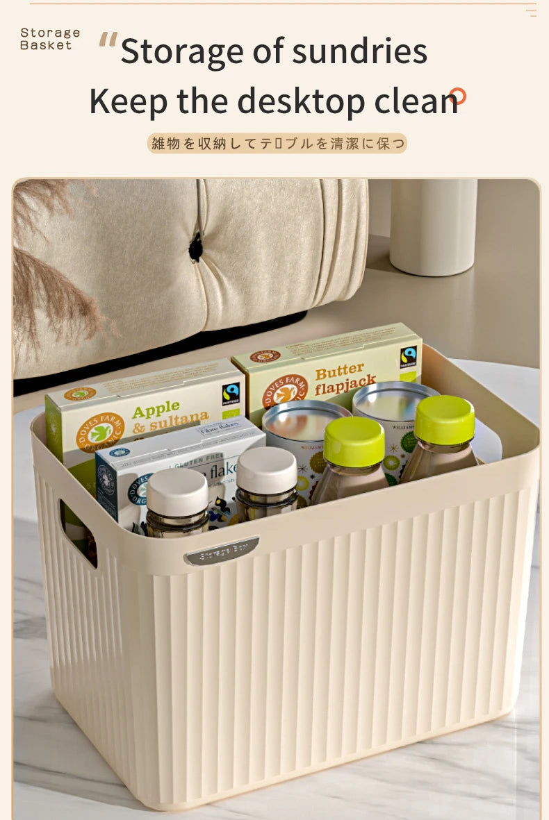 Home Wardrobe Clothes Organizer Plastic Toy Storage Boxes for Bedroom Cabinets Drawers Cosmetic Makeup Doll Accessory Container