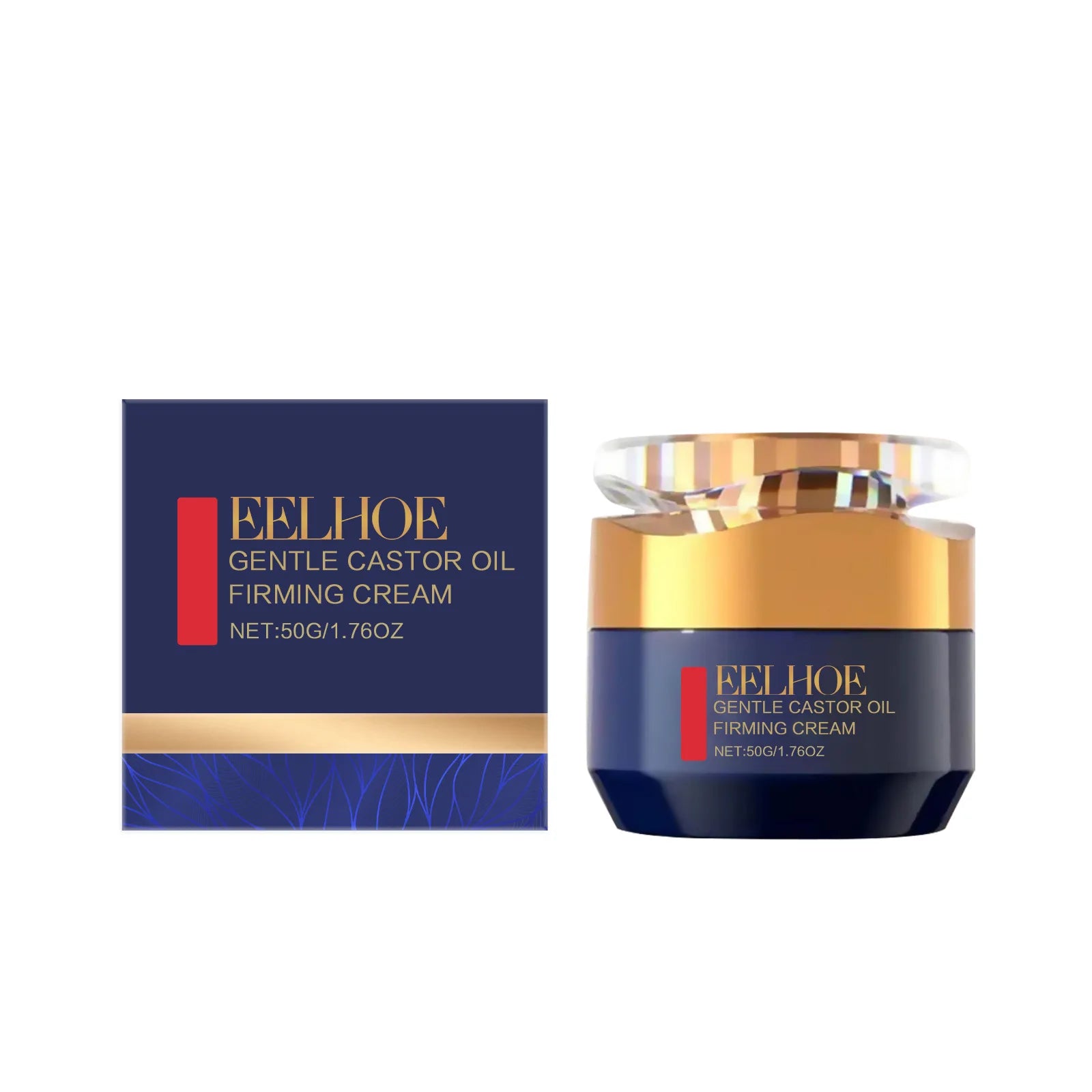 EELHOE Organic Castor Oil Firming Body Cream Remove Abdominal Sagging Increase Skin Elasticity Rejuvenate Skin Tightening Cream