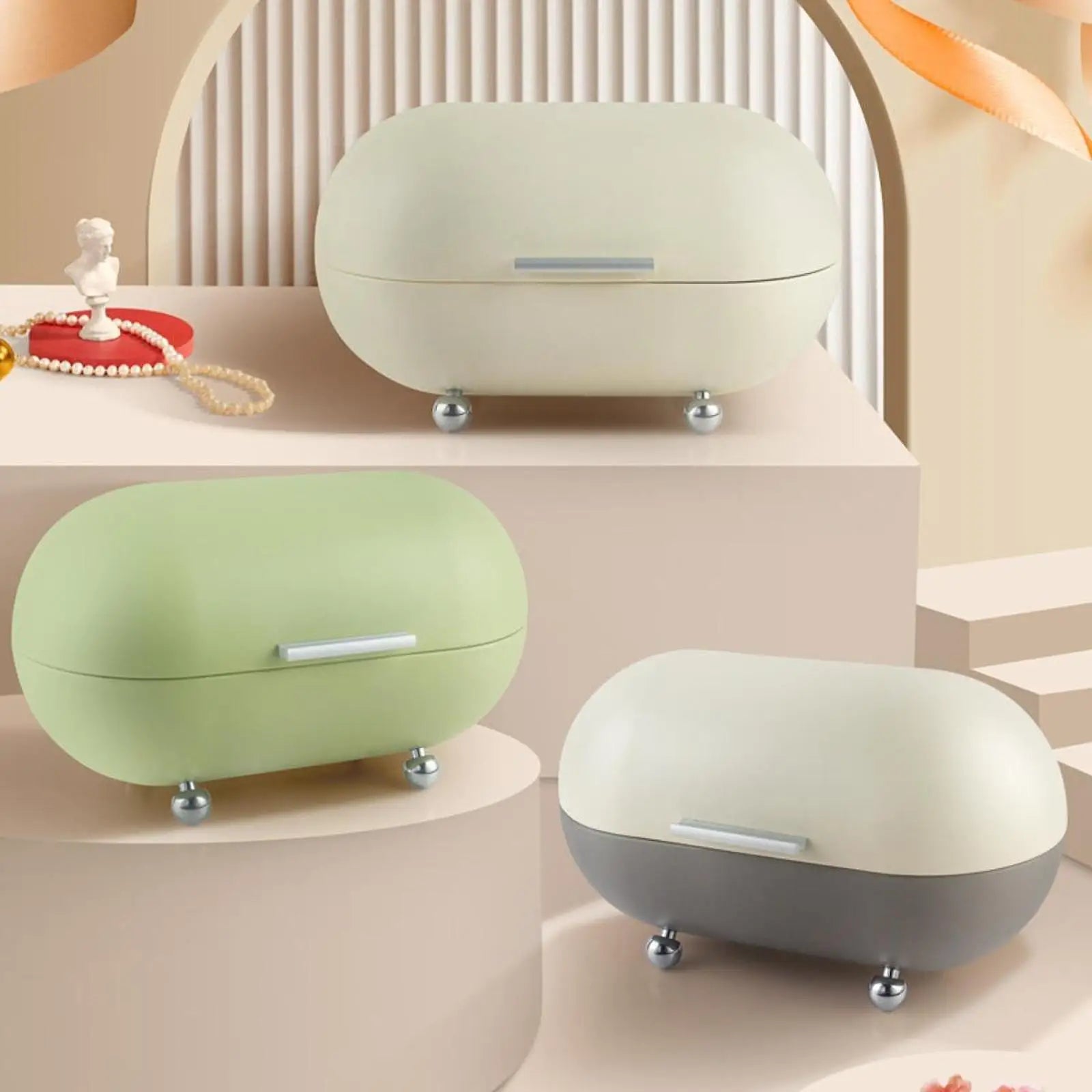 Bread Food Storage Box Kitchenware Storage Box Countertop Pastry Kitchen Storage for Farmhouse Kitchen Home Pantry Bread