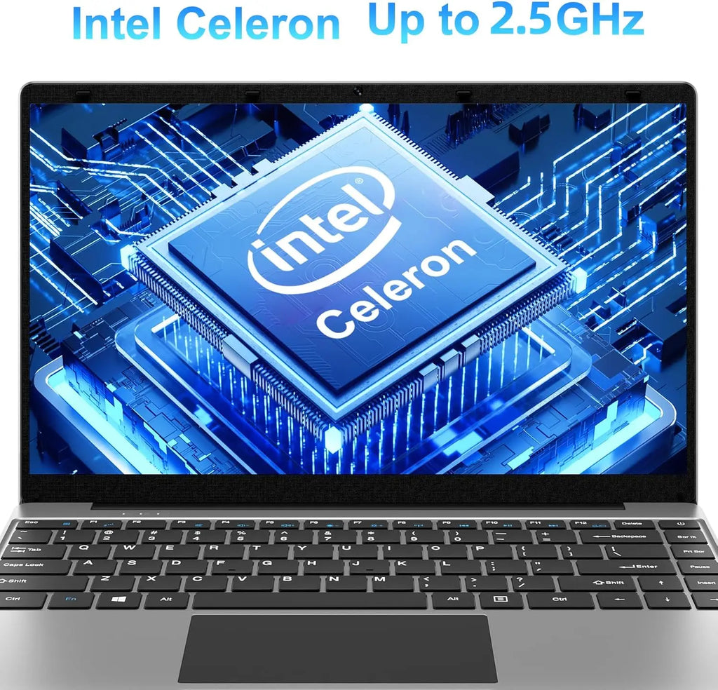 Jumper EZbook S5 Laptop 14 Inch, 12GB RAM 256GB SSD, Processor Intel Celeron J4105 Notebook, Two Speaker, Type-C, Mini HDMI