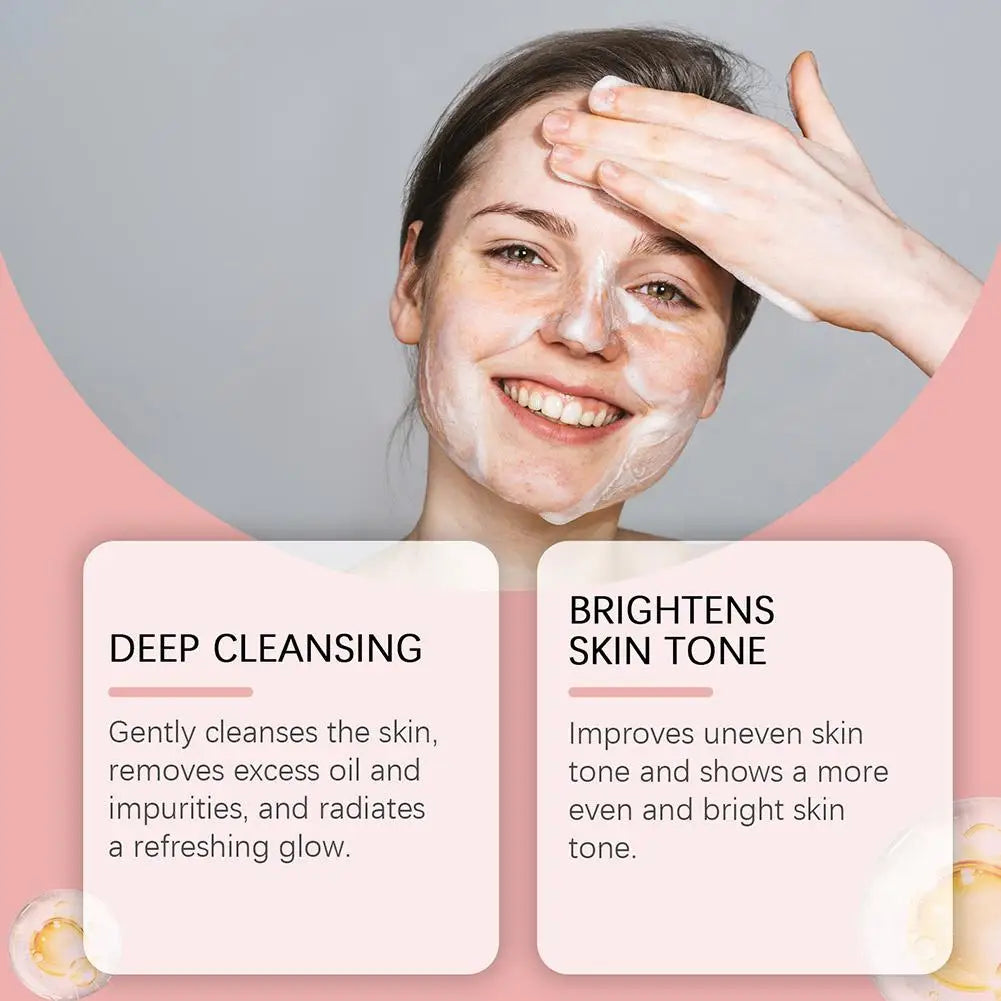 Retinol Brightening and Spot Removing Cleansing Soap Deeply cleanse repair the skin fade dark spots fine lines Korean nursing