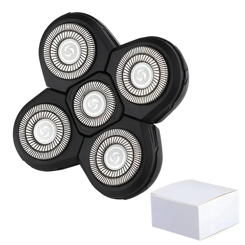 Replaceable 3D 4D 5D Floating Electric Shaver Head Spare Nose Trimmer Hair Clipper Head Facial Cleaning Brush And Massage Head