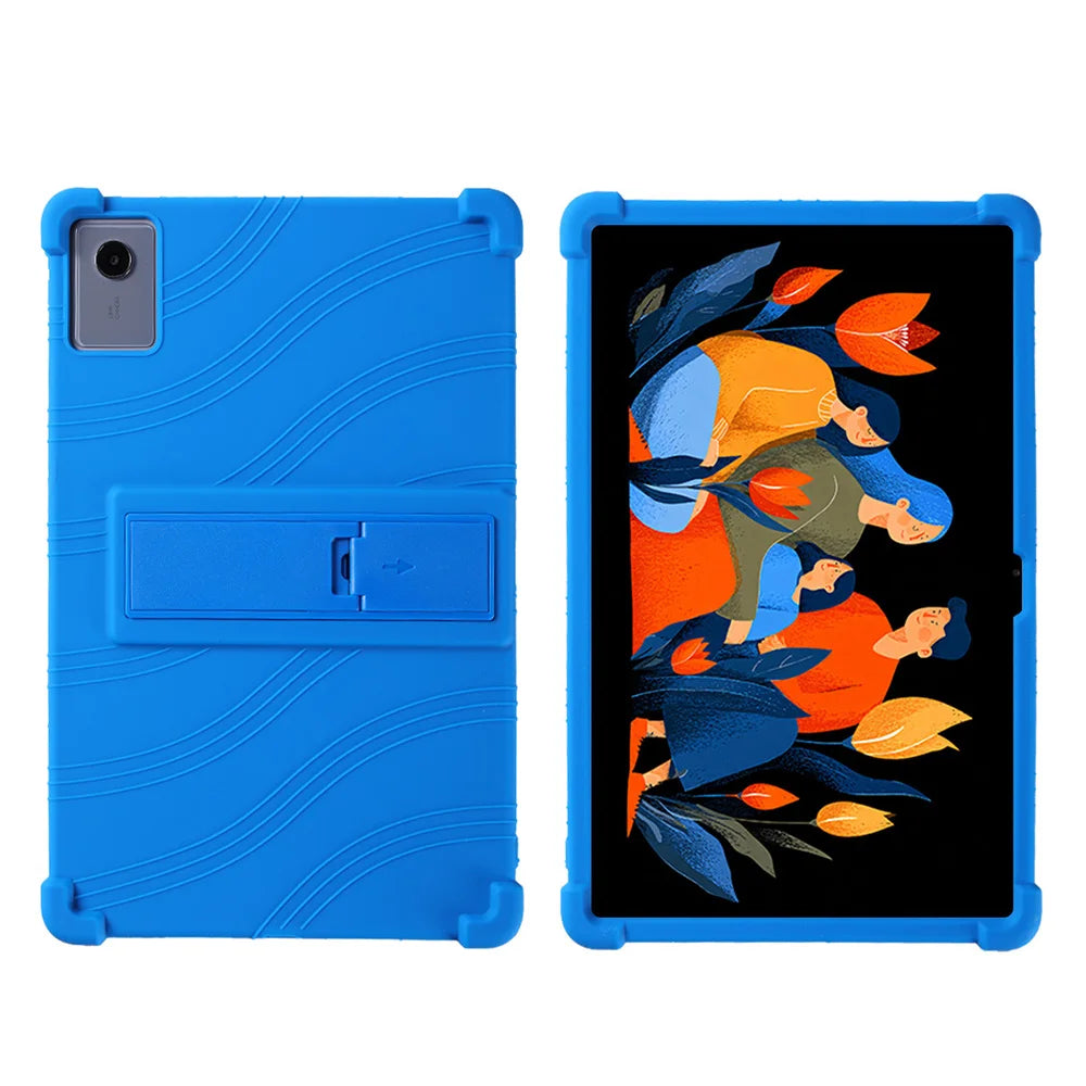 Case for Idea Tab Plus 12.1"2025 TB-365FC Tablet Kids Friendly Silicon Stand Cover Anti drop silicone prote