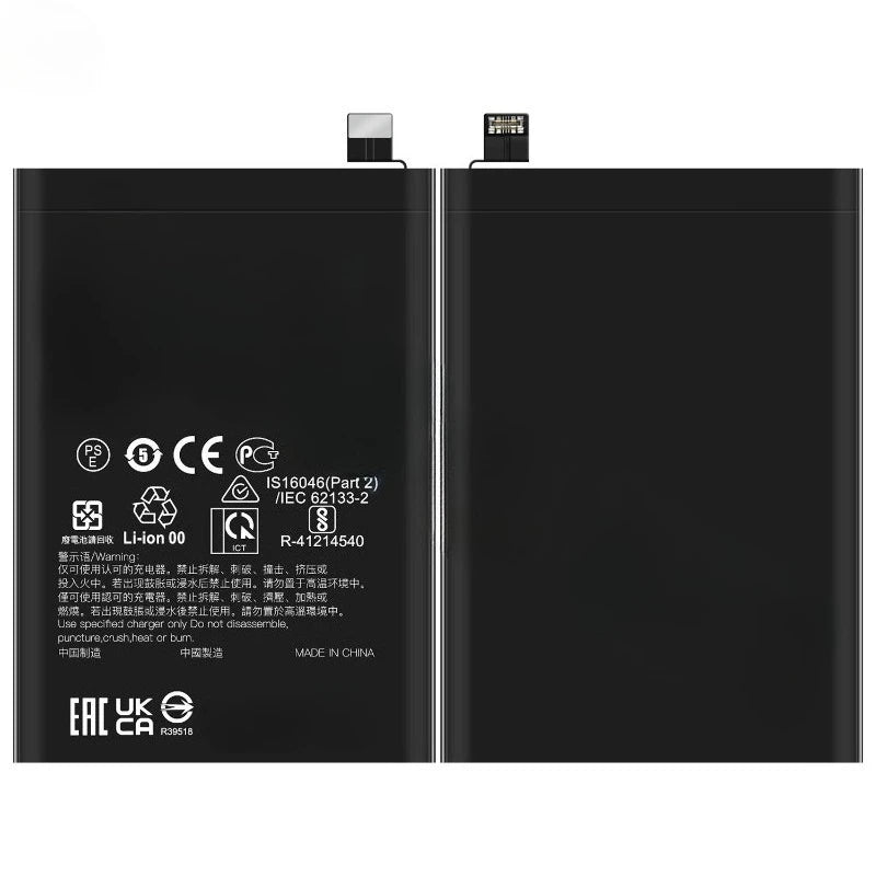 New BLPA57 3.91V 5000mAh High Quality Battery for OPPO Reno 12 Pro 5G BLPA57 Battery 5000mAh