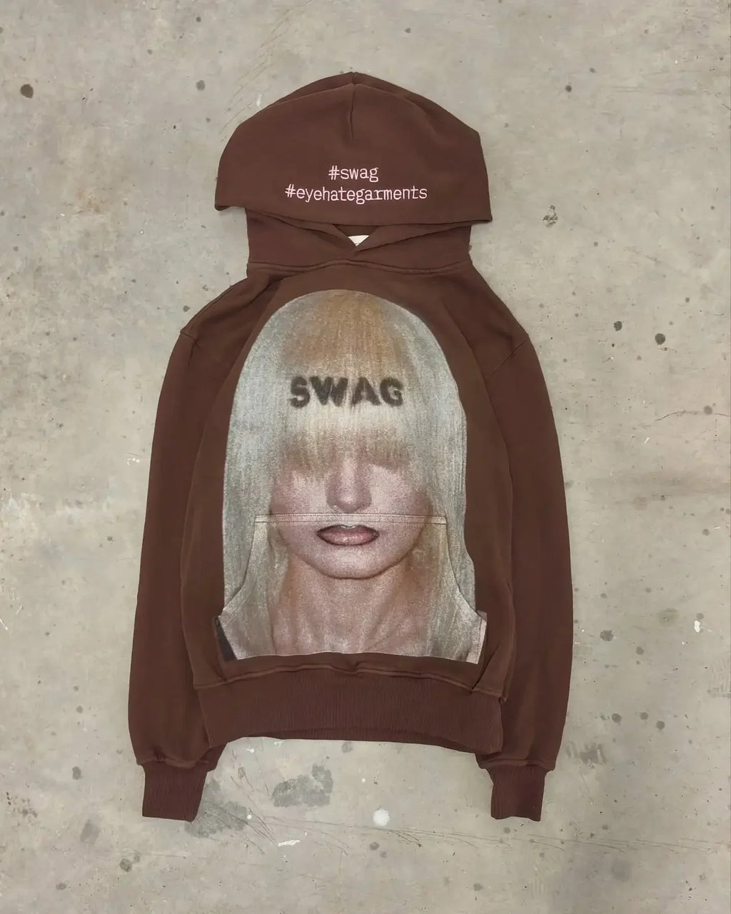 Vintage Style Hoodie Embroidery Print Hoodies Women Grunge Sweatshirt Tops Streetwear Harajuku Gothic Y2k Women Clothing