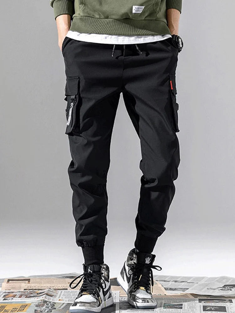 New Men Cargo Tactical Pants Work Combat Multi-pockets Casual Training Trousers Overalls Clothing Joggers Hiking Mens Cargo Pant