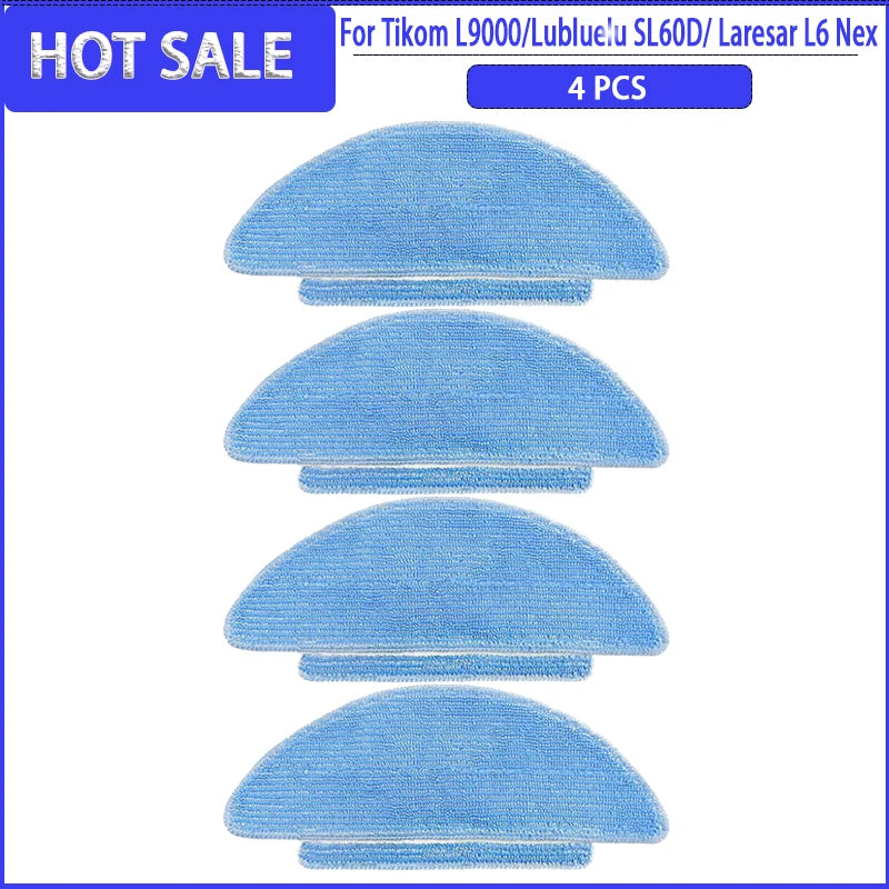 Main Side Brush Hepa Filter Mop For Lubluelu SG60 SL60 SL60D SL61/ Laresar L6 Nex / Tikom L9000 Replacement Spare Parts