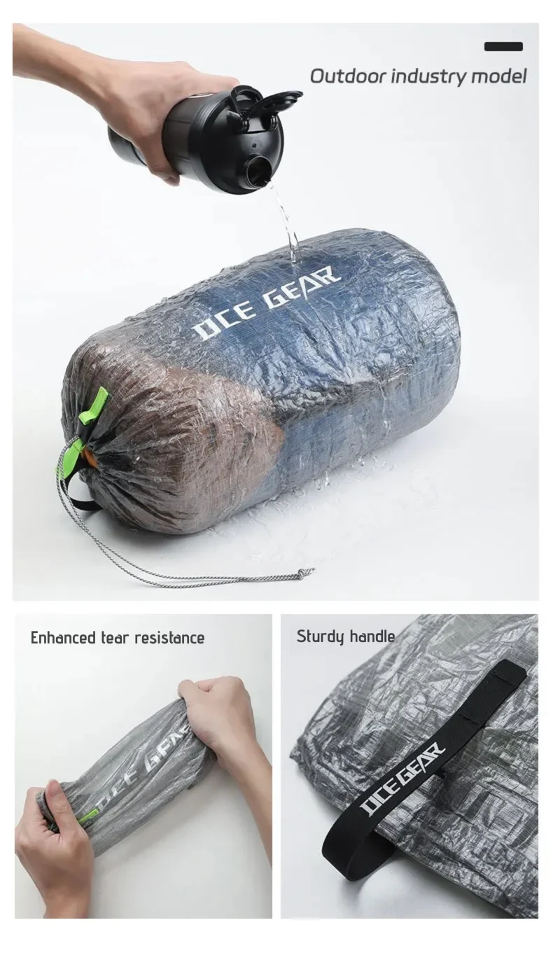 Ultralight Outdoor Storage Bags Waterproof Compression Dry Sack Flat Pouch First Aid Bag Multi Size Travel Camping Organizer