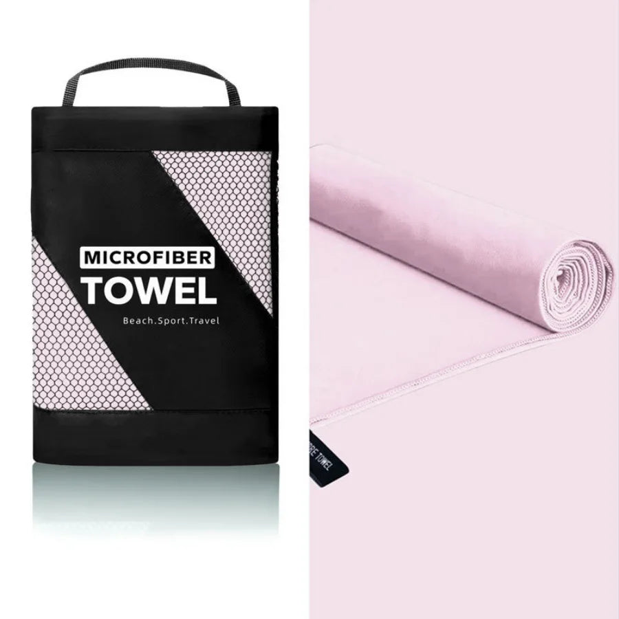 Microfiber Beach Towel Quick Dry Soft Absorbent Sand-Free Lightweight Travel Towel for Swimming Pool Spa Home