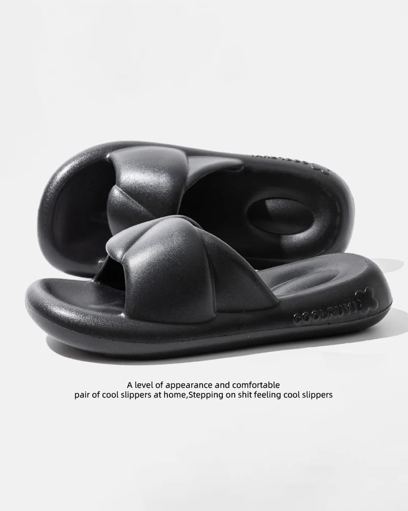 Women's Sandals Summer 2026 Lightweight Soft Sole Cloud Slides Woman Shoes Beach Sandals Woman Bathroom Non Slip Home Slippers