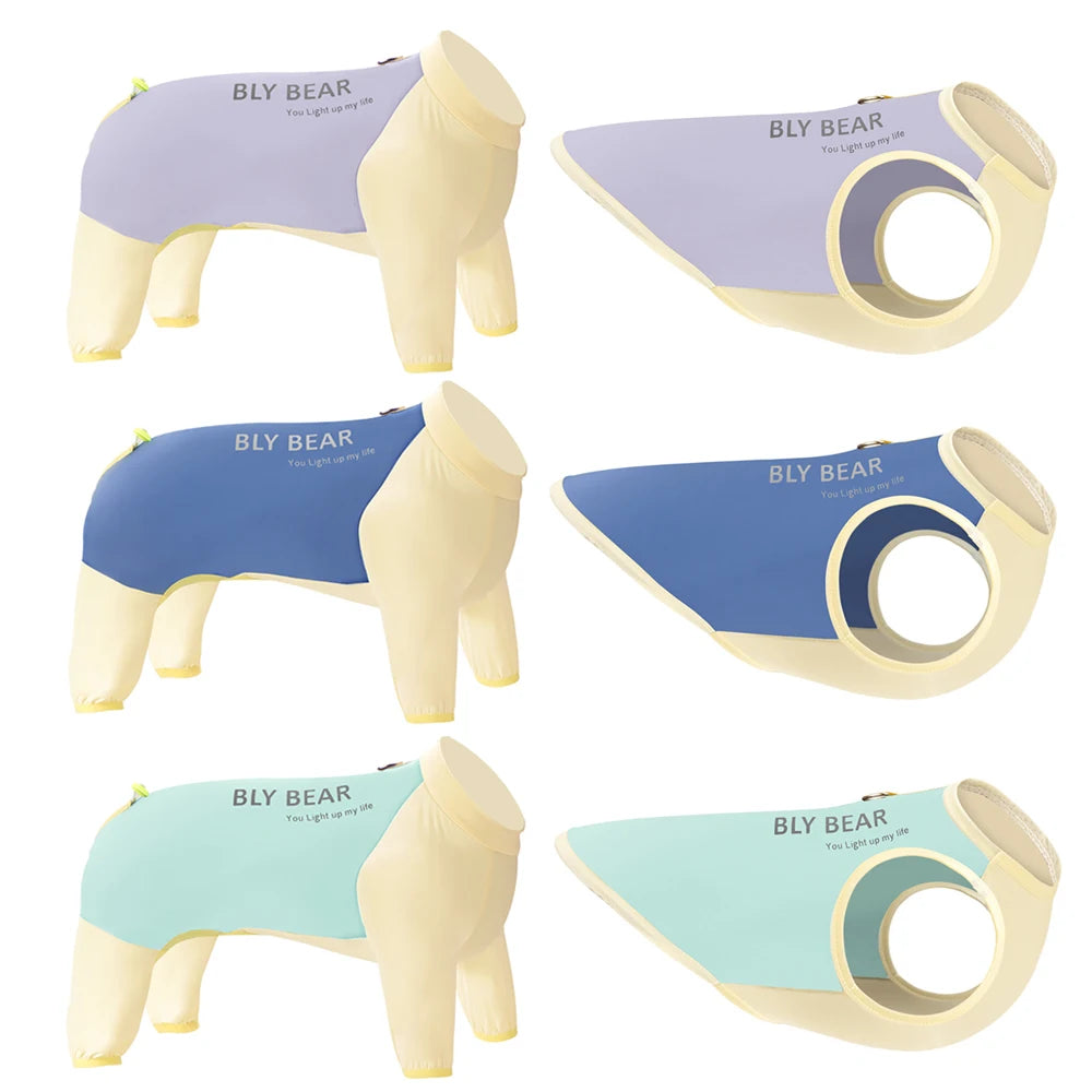 Dog Cooling Vest for Summer - UV Sun Protection Breathable Mesh Ice Jacket, Small Medium Large Dogs, Adjustable for Outdoor Walk