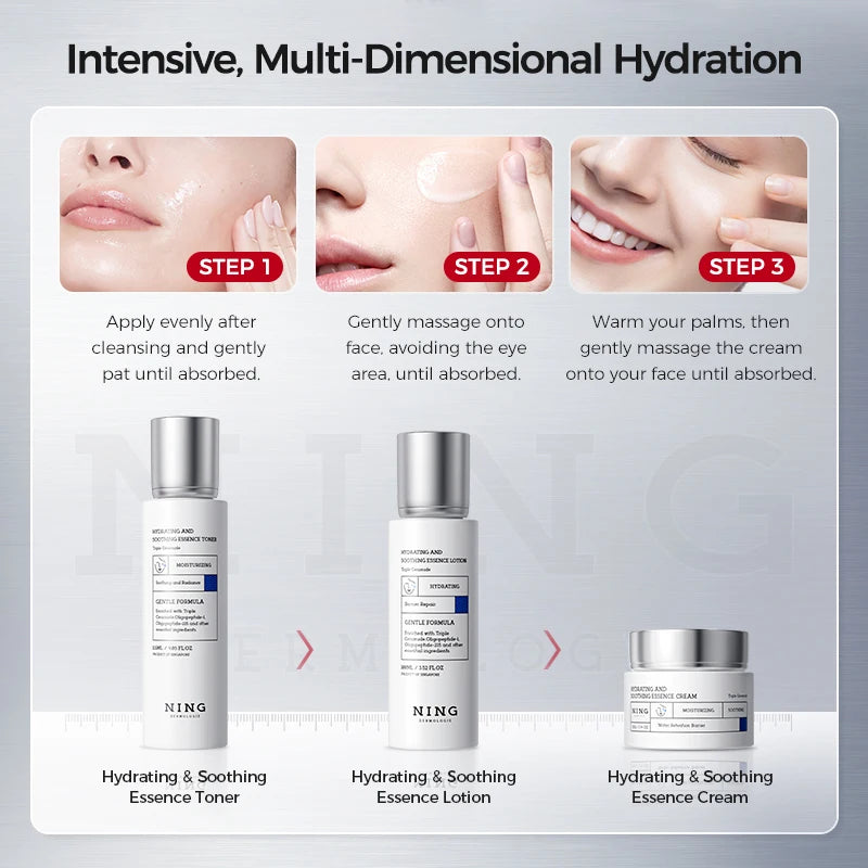 100 ml Moisturizing & Calming Essence Lotion – HA + Ceramide for Dry, Redness‑prone Skin