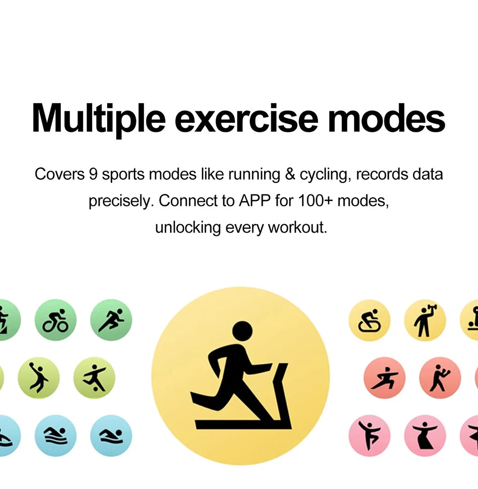 2025 New Smart Watch Full Touch Screen Bluetooth Call AI Voice Heart Rate Waterproof Watches Sports Bracelet Smartwatch Women