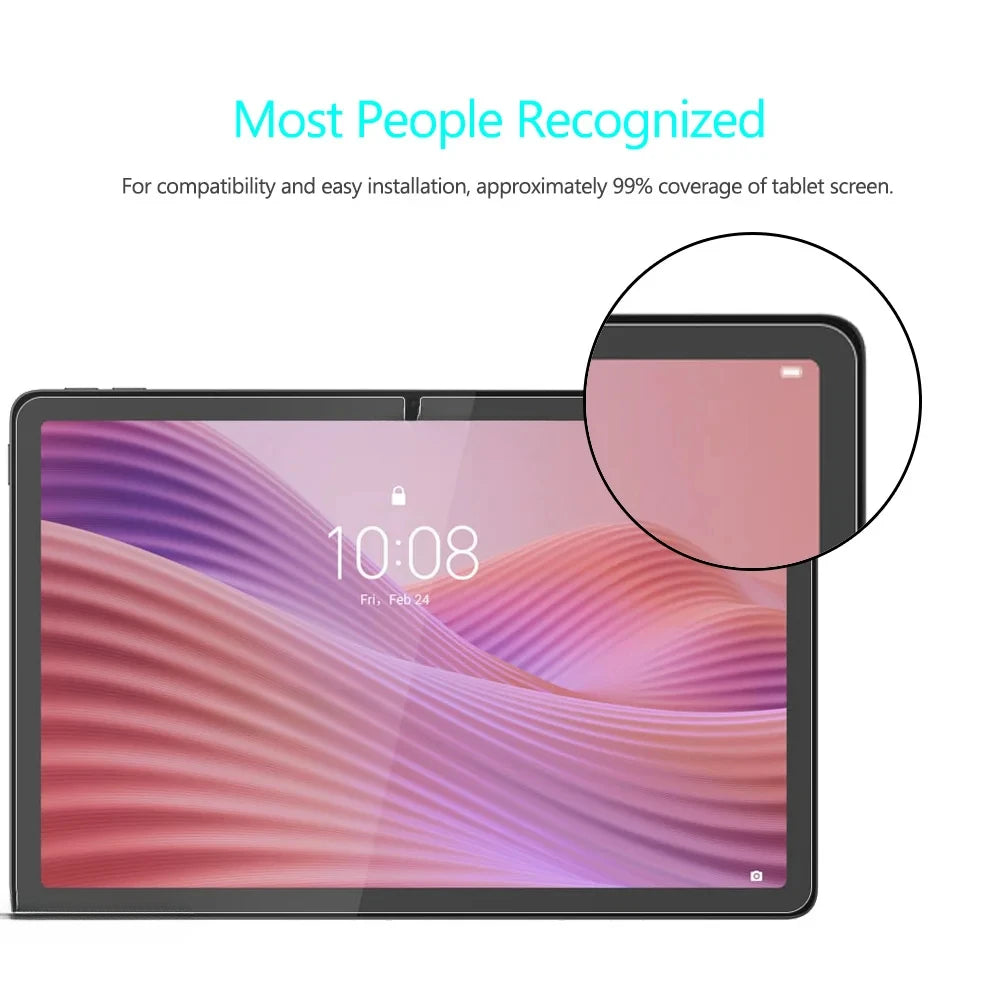 2 Pieces HD Scratch Proof Screen Protector Tempered Glass For Lenovo Tab 2025 10.1 TB-311FU TB-311XU Tablet Protective Film