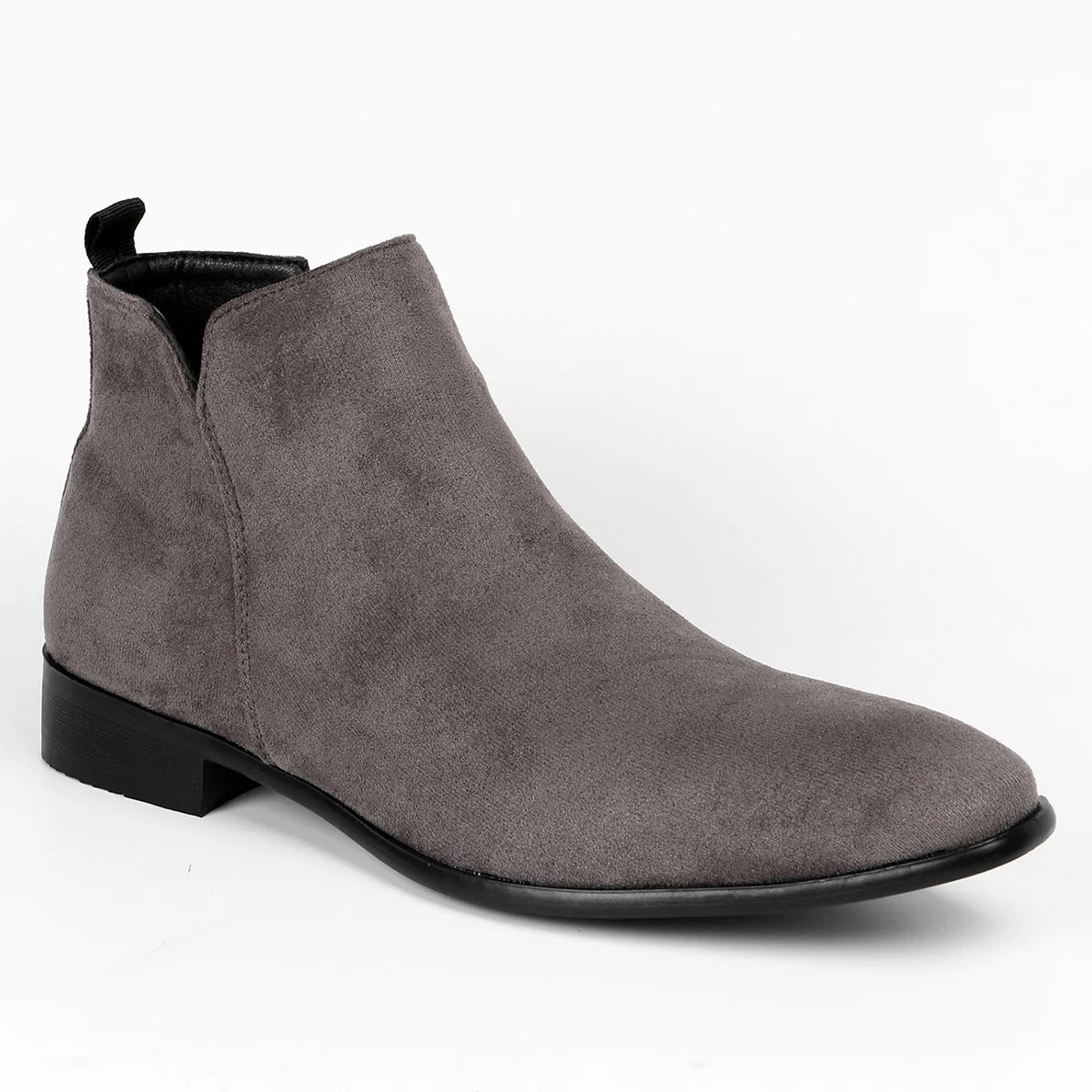 Men's Chelsea Boots Luxury Casual Leather Boot 2025 New Suede Ankle Boots for Men Business Dress Boots Big Size 48 Botas Hombre