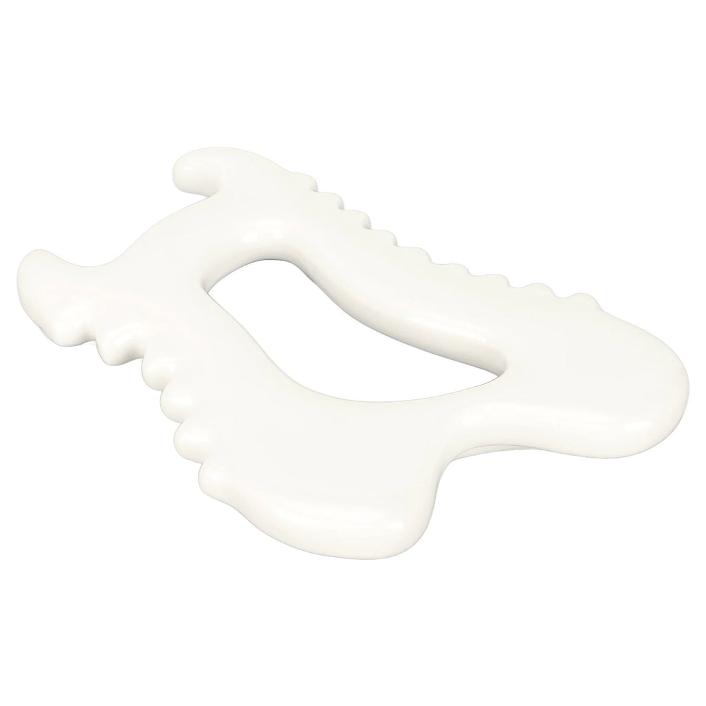 Gua Sha Tool Ceramic Antistatic Easy To Use Good Thermal Conductivity Gua Sha Massage Scraping Tool for Leg Body
