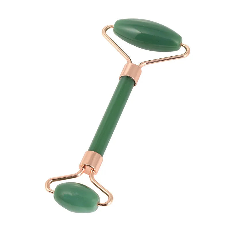 Jade Roller for Facial Roller Massager Skin Care Tool, Gua Sha Facial Tools for Face, Neck, Eyes, Reduce Puffiness of The Skin