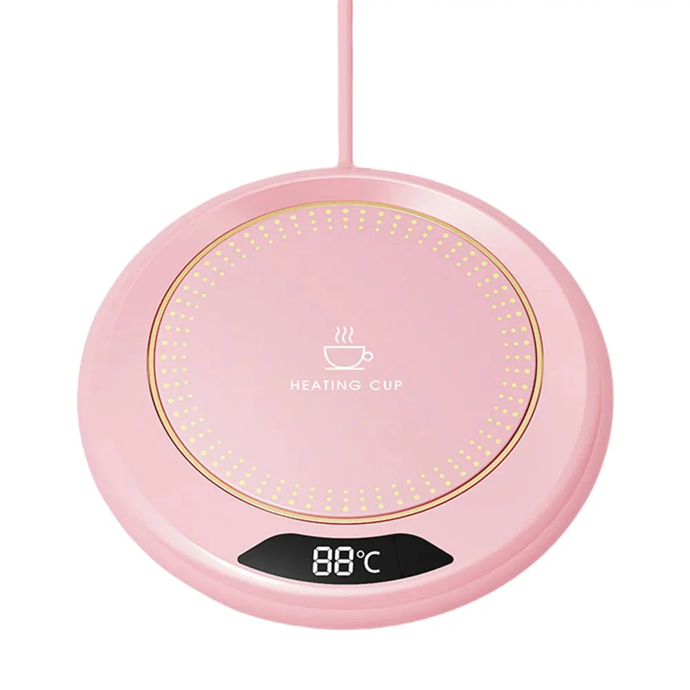 USB Electric Beverage Warmer 3 Temperature Setting Coffee Warmer Plate Coffee Cup Warmer for Hot Coffee Tea and Milk