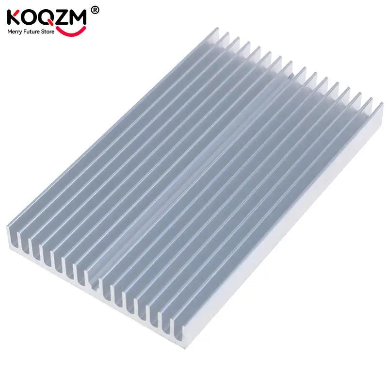 100*60*10mm DIY Cooler Aluminum Heatsink Grille Shape Radiator Heat Sink Chip for IC LED Power Transistor