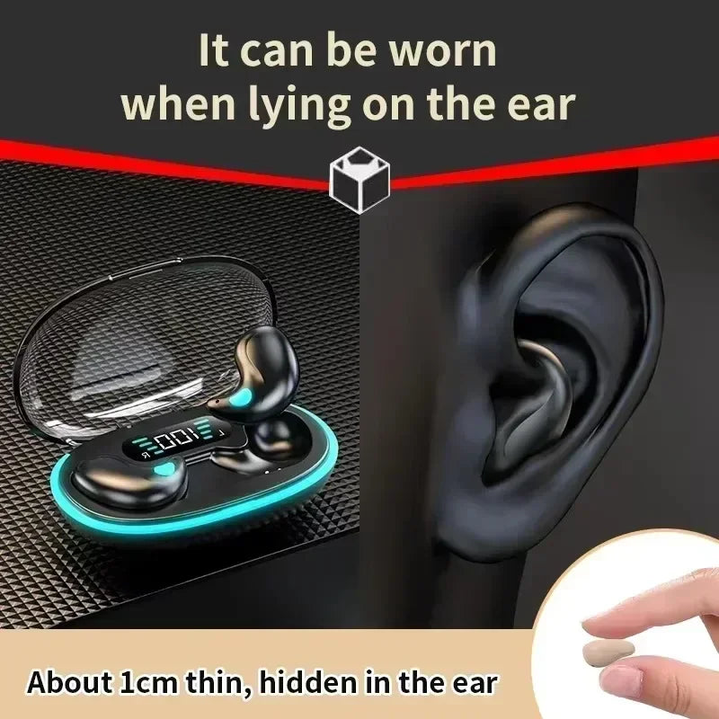 X55 Earphones Wireless Earphones Headphones Noise Reduction Sport Game Sleep Bluetooth 5.0 Earbuds HIFI Stereo Music Headset
