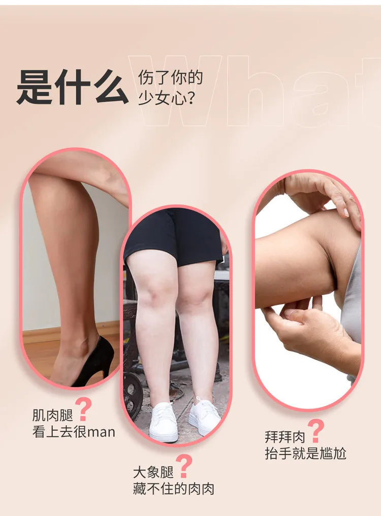9-Wheel Leg Massager Roller Calf Muscle Relaxation Leg Beauty Device Massage Slimming Leg Ring Leg Clamp Sports Fitness Leg Clamp