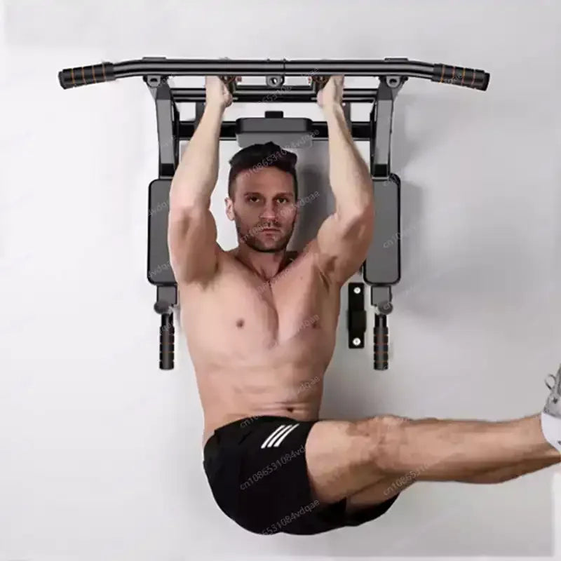 Wall Mounted Pull Up Bar, Heavy Duty Chin Up Bar, Fitness Training Equipment, Home Gym Workout, Horizontal Bar, Core Strength